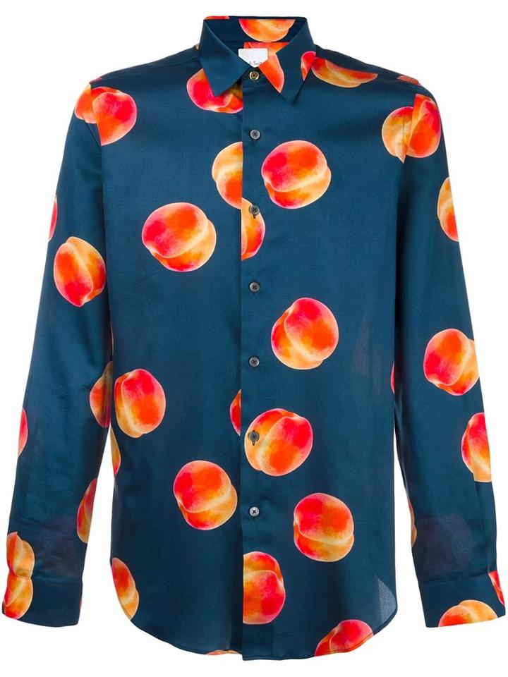 Paul Smith Lizard Print Shirt