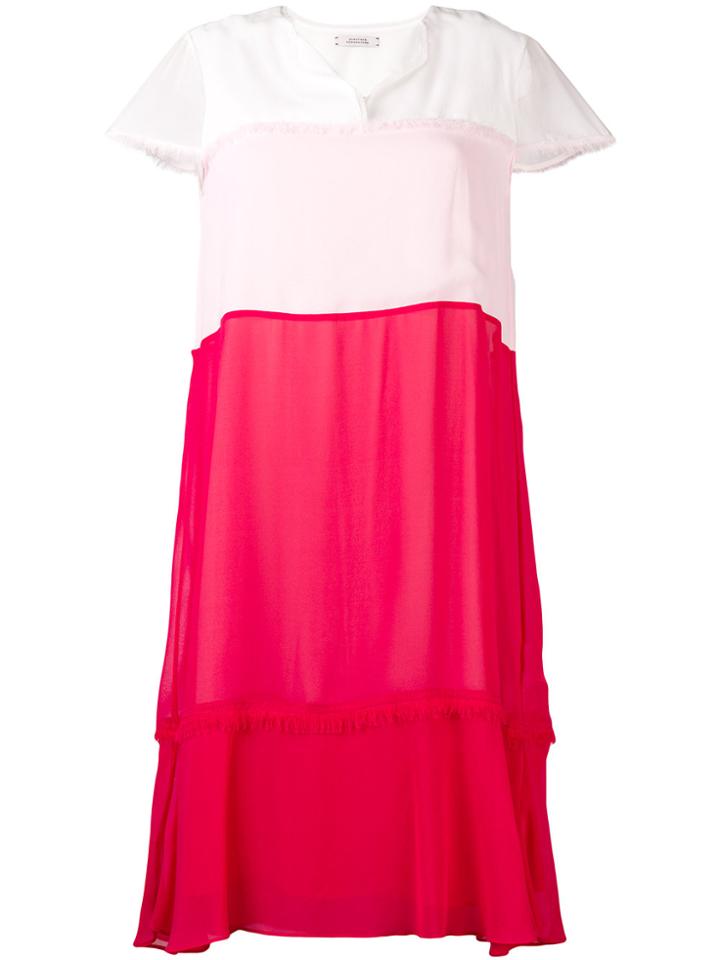 Dorothee Schumacher Colour Block Dress - Red