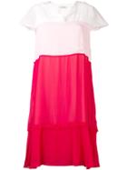 Dorothee Schumacher Colour Block Dress - Red