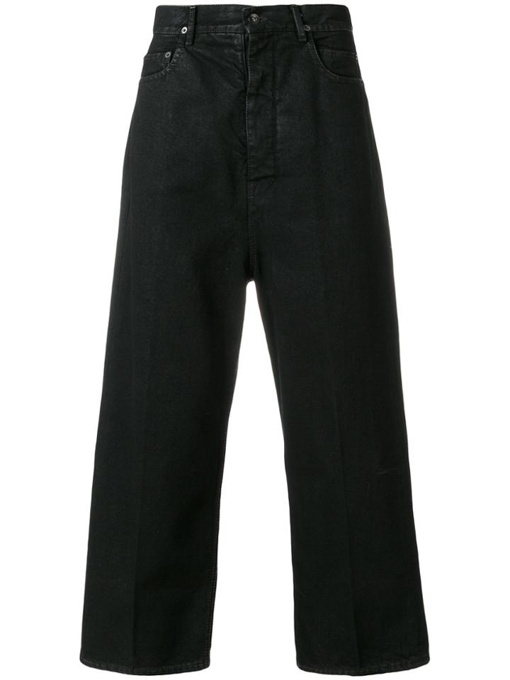Rick Owens Drkshdw Straight Jeans - Black