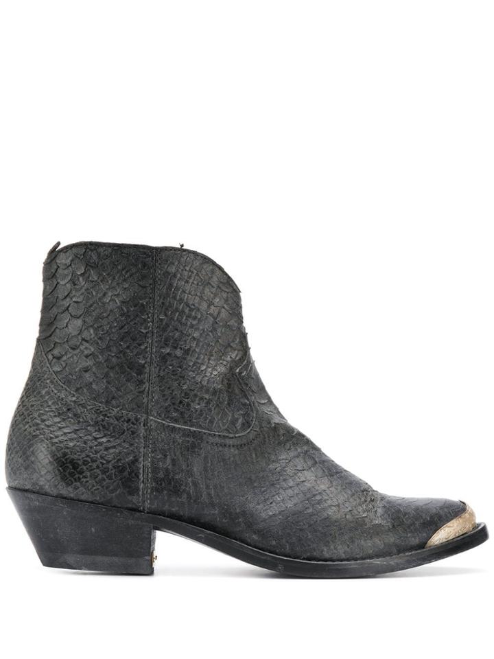 Golden Goose Deluxe Brand Viper Scales Young Boots - Black