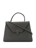 Valextra Foldover Top Tote - Black