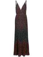 M Missoni Lurex Knit Maxi Dress - Pink