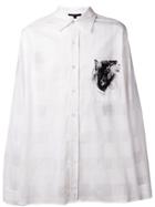 Ann Demeulemeester Checked Shirt - White