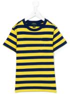 Ralph Lauren Kids - Striped Pocket T-shirt - Kids - Cotton - 2 Yrs, Blue