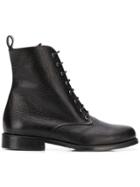 Fabio Rusconi Lace-up Combat Boots - Black