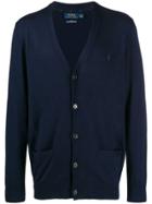 Polo Ralph Lauren Plain Cardigan - Blue