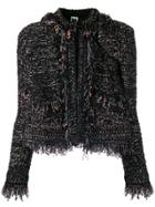M Missoni Metallic Fringed Jacket - Black