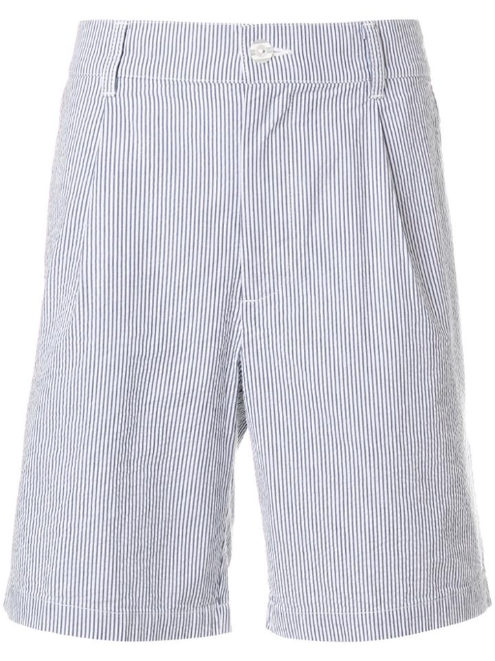 Carhartt Striped Chino Shorts - Grey