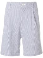Carhartt Striped Chino Shorts - Grey