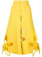 Rosie Assoulin Cut-out Floral Trousers