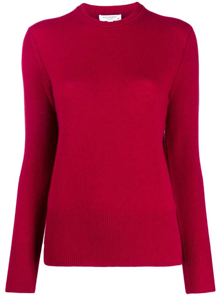 Equipment Slim-fit Cashmere Jumper - Red