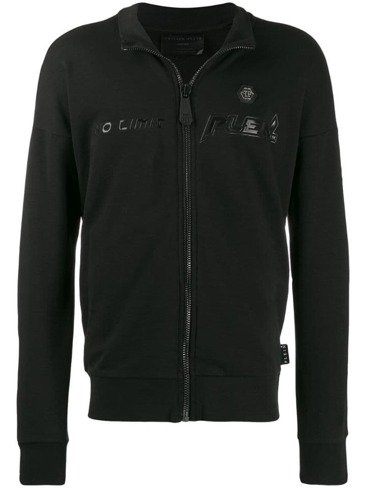 Philipp Plein Credit Card Jogging Jacket - Black