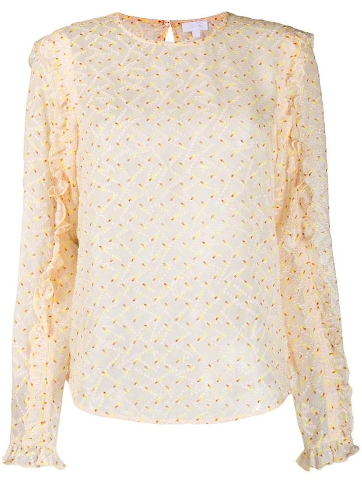 Lala Berlin Kufiya Comet Blouse - Neutrals