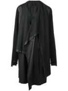 Lost & Found Ria Dunn Draped Parka, Men's, Size: Xs, Black, Cotton/polyurethane