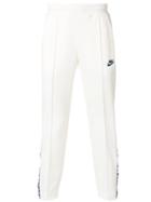 Nike Graphic Side Stripe Track Pants - White