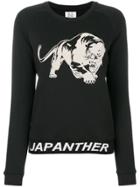 Zoe Karssen Japanther Embroidered Pullover - Black
