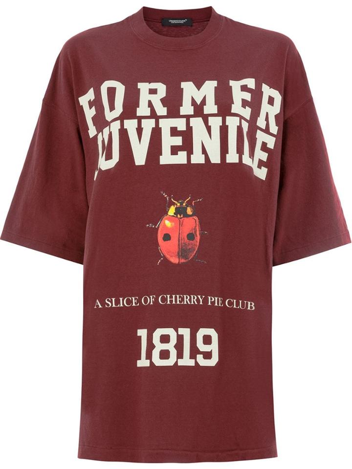 Undercover Undercover Ucv18912 B Bordeaux Cotton - Red
