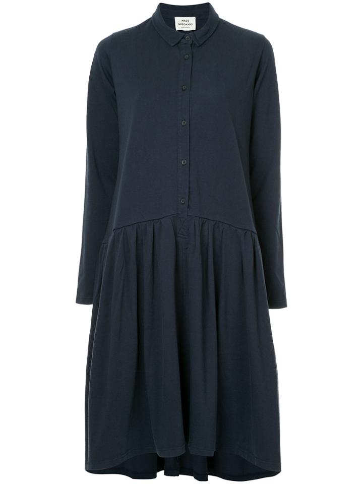 Mads N0rgaard Duzella Dress - Blue