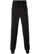 Moschino Logo Trackpants, Men's, Size: Small, Black, Cotton