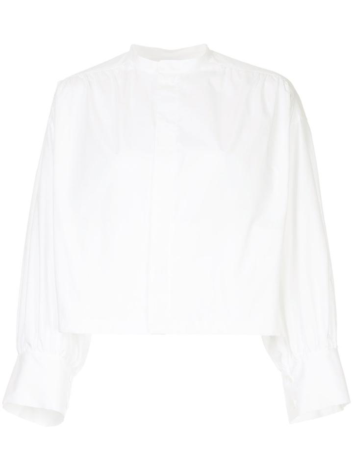 Astraet Long-sleeve Fitted Shirt - White