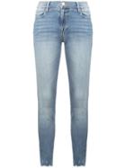 Frame Distressed Skinny Jeans - Blue