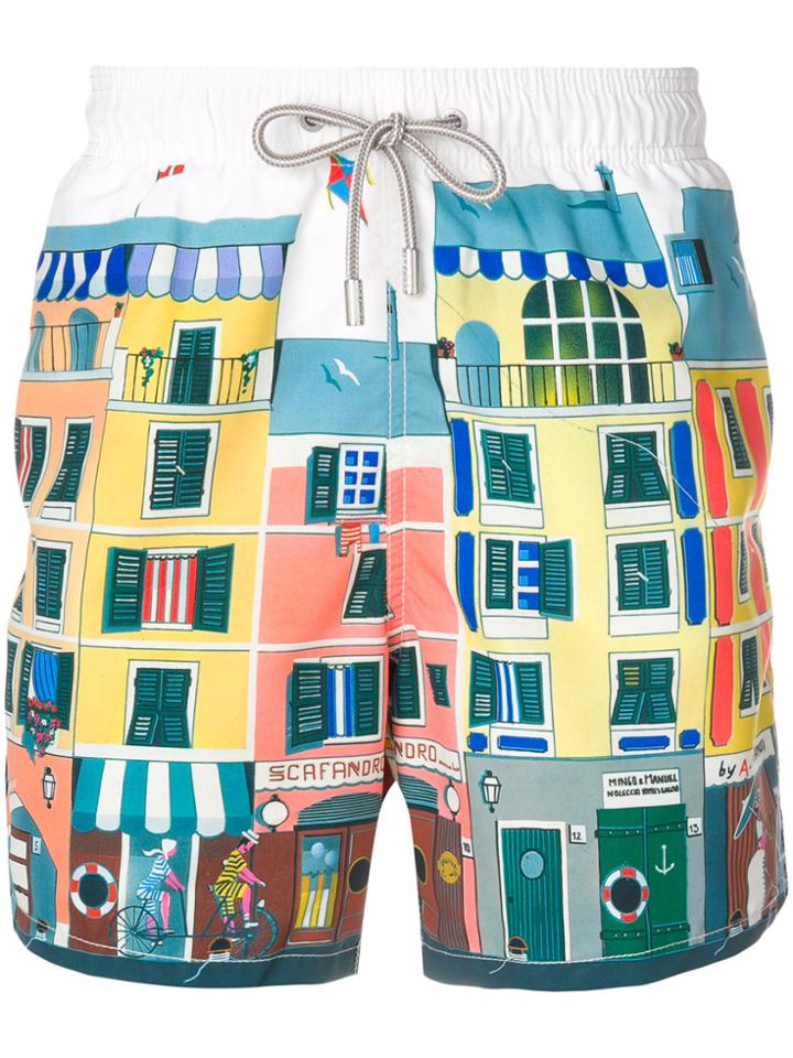 Mc2 Saint Barth Barbados Sport Swim Shorts - Multicolour