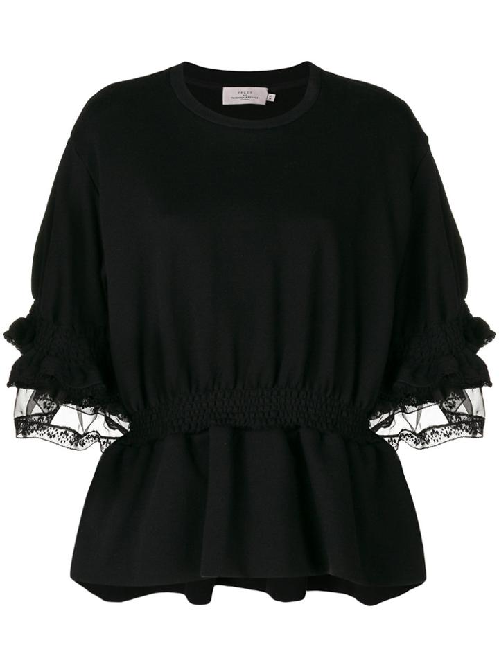 Preen By Thornton Bregazzi Scarlett Sweatshirt - Black