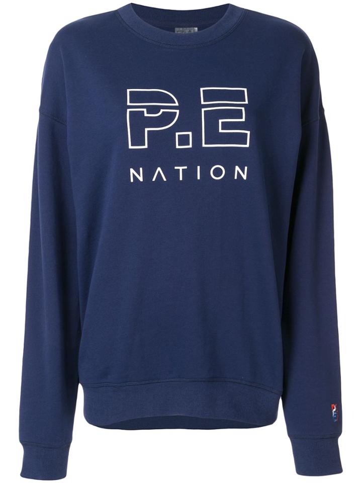 P.e Nation Heads Up Jumper - Blue