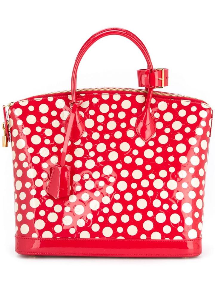 Louis Vuitton Pre-owned Vernis Lockit Tote - Red