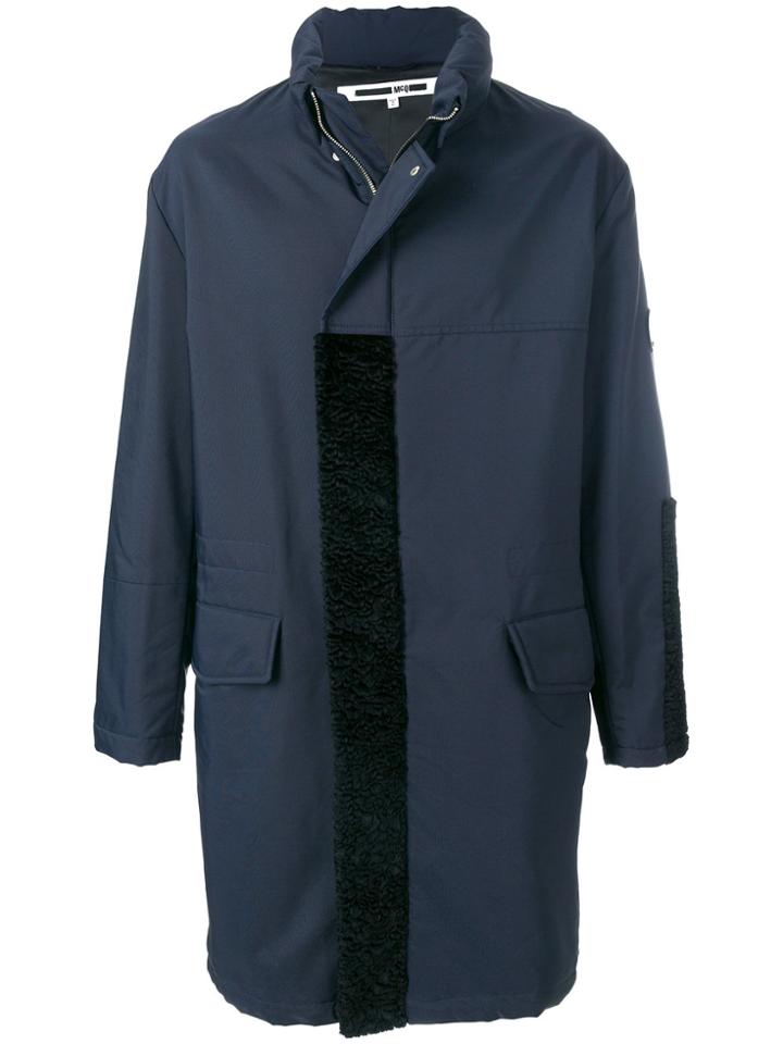 Mcq Alexander Mcqueen Recycled Parka - Blue