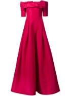 Carolina Herrera Off The Shoulder Gown