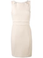 Blugirl - Tweed Sheath Dress - Women - Cotton/polyester - 44, Nude/neutrals, Cotton/polyester