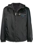 Prada K-way Padded Jacket - Black
