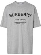 Burberry Horseferry Print Cotton T-shirt - Grey