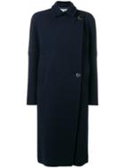 Sportmax Side Buttoned Coat - Blue