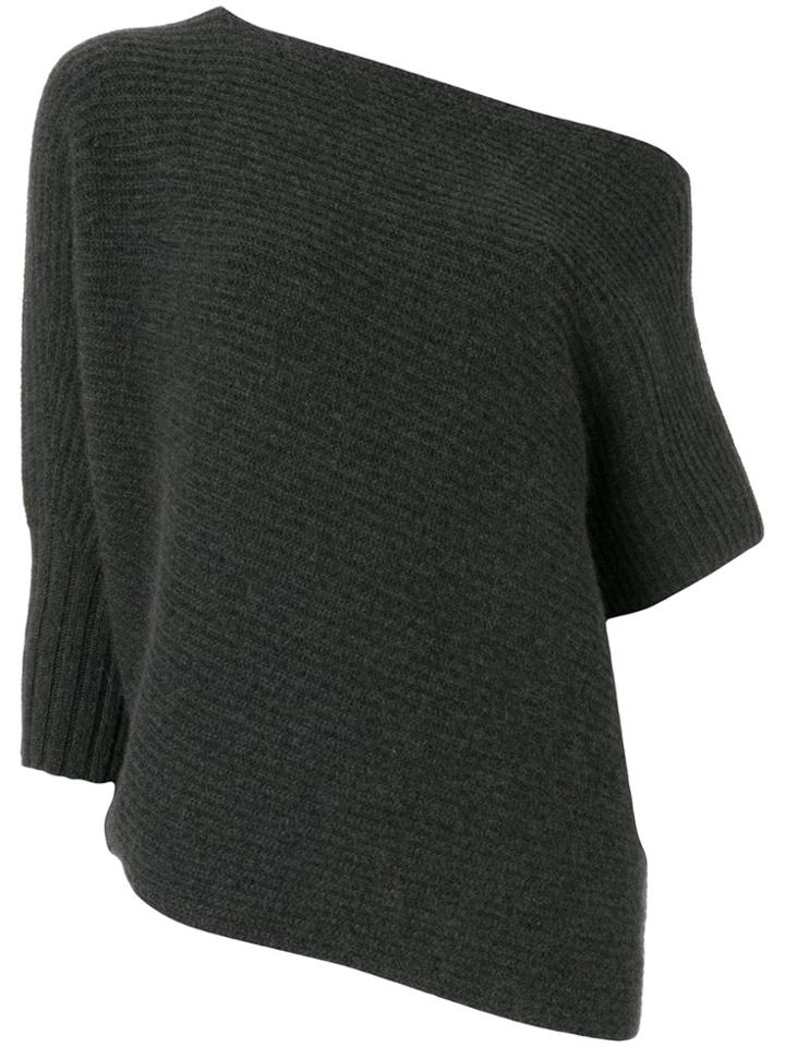 Lost & Found Ria Dunn Single Sleeve Top - Grey