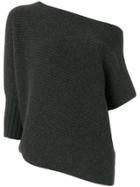 Lost & Found Ria Dunn Single Sleeve Top - Grey