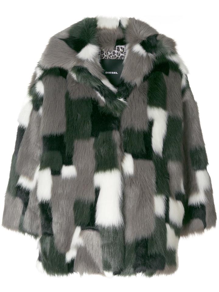 Diesel L-zeky Coat - Grey