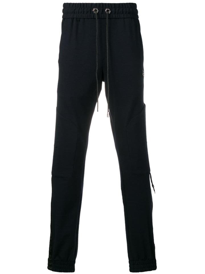 Philipp Plein Drawstring Track Trousers - Blue