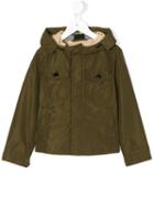 Burberry Kids - Hooded Windbreaker Jacket - Kids - Cotton/polyester - 8 Yrs, Green