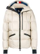 Moncler Grenoble Hooded Puffer Jacket - Nude & Neutrals
