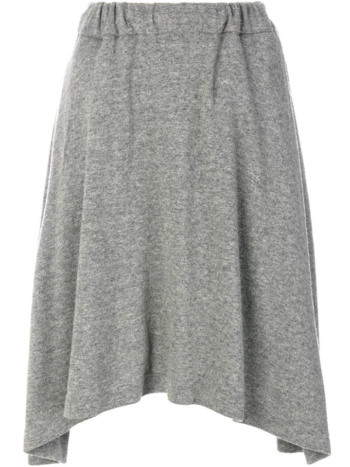 Issey Miyake Vintage Asymmetric Skirt - Grey