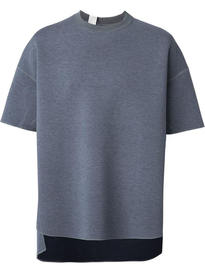 N. Hoolywood Neoprene Oversized T-shirt