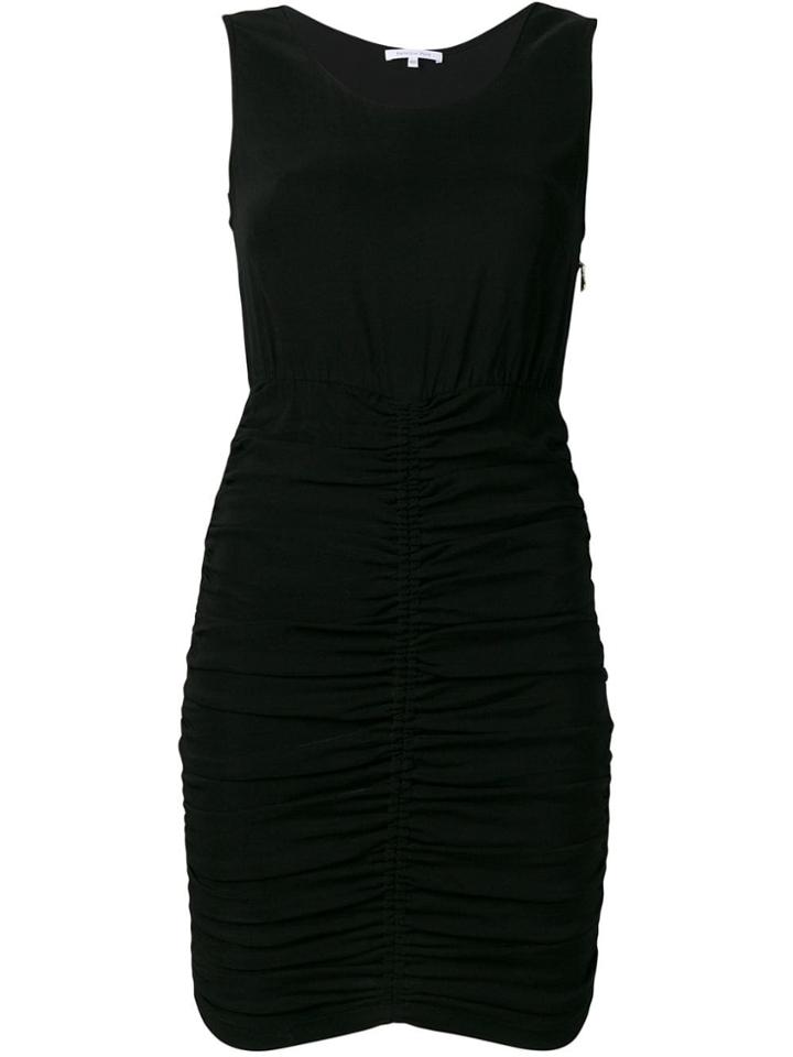 Patrizia Pepe Gathered Dress - Black