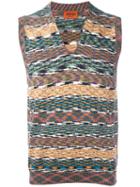 Missoni Zigzag Tank, Men's, Size: Large, Cotton