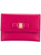 Salvatore Ferragamo Vara Card Case - Pink