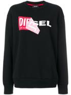Diesel F-samy-fl Sweatshirt - Black
