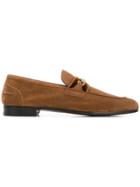 Tom Ford Chain-link Loafers - Brown