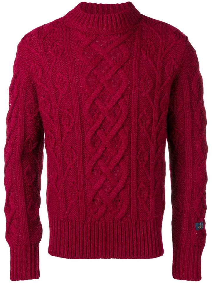 Woolrich Cable-knit Sweater - Red